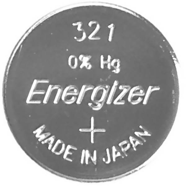 Energizer Knopfzelle 321 1.55 V 1 St. 15 mAh Silberoxid SR65