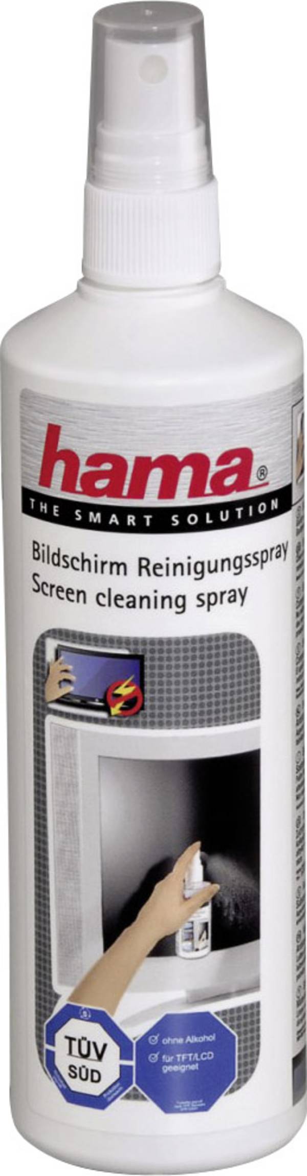 Hama TFT, LCD Bildschirmreiniger 250 ml   00042215 1 St.
