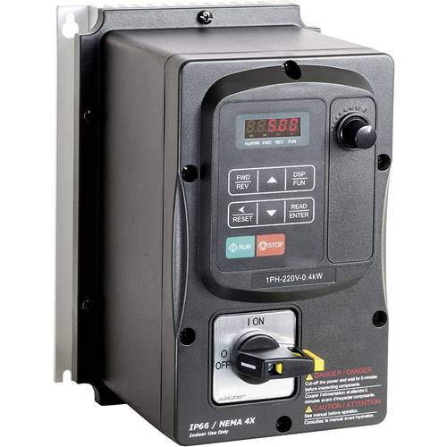 Peter Electronic Frequenzumrichter 0.37 kW 1phasig 230 V