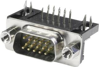 D-SUB Stecker 9 pol gewinkelt 90° male D-Sub9 SUBD-9 pin für Platine / PCB  CAN