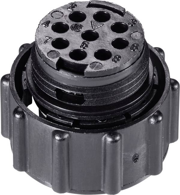 TE Connectivity 205839-3 Rundstecker Stecker, gerade Gesamtpolzahl: 28 Serie (Rundsteckverbinder): CPC 1 St.