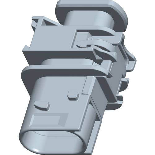 TE Connectivity Buchsengehäuse-Platine HDSCS, MCP Polzahl Gesamt 3 1-1670730-1 1 St.