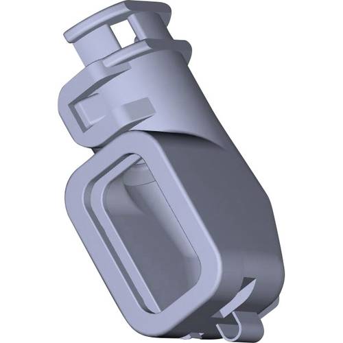 Abdeckkappe gerade für Buchsen- & Flachsteckergehäuse A HDSCS, MCP 1670150-1 TE Connectivity Inhalt: 1 St.