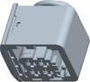 TE Connectivity Buchsengehäuse-Kabel HDSCS, MCP Polzahl Gesamt 4 1-1418390-1 1 St.