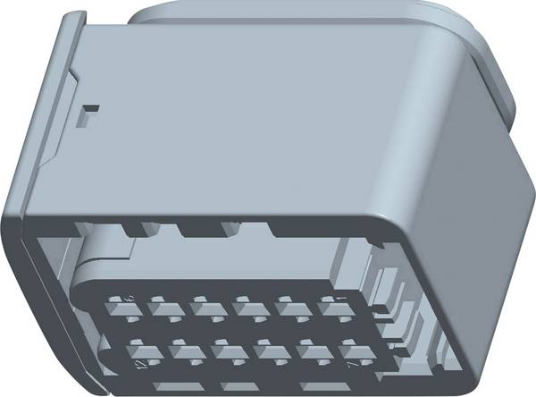 TE Connectivity Buchsengehäuse-Kabel HDSCS, MCP Polzahl Gesamt 12  1-1703639-1 1 St.