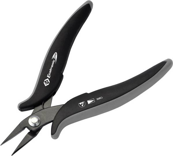 C.K T3890 ESD Spitzzange Gerade 145 mm