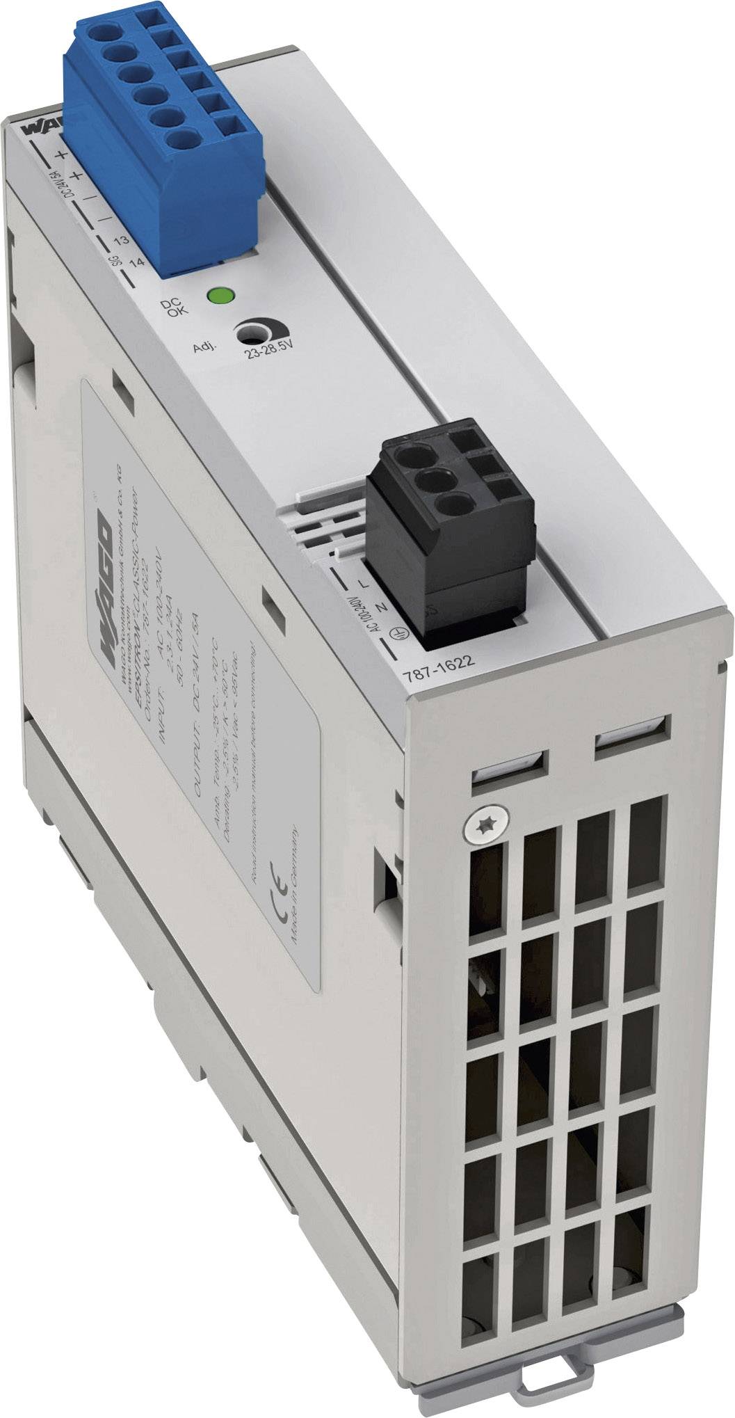WAGO 787-1622 Hutschienen-Netzteil (DIN-Rail) 24 V/DC 5 A 142 W Anzahl Ausgänge:1 x Inhalt 1 St.-1