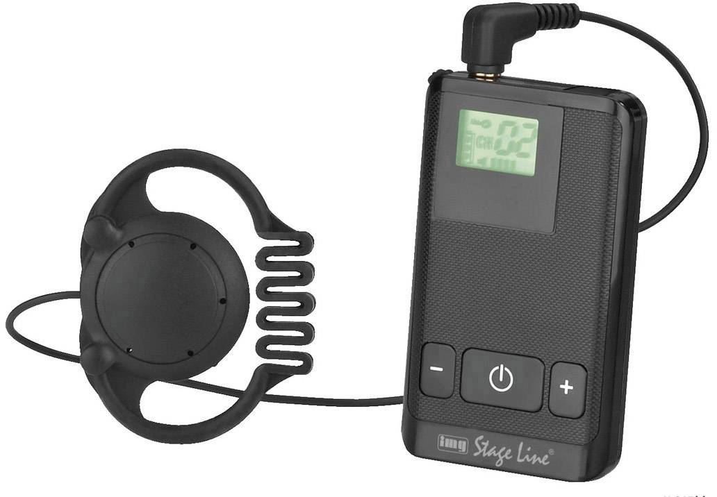 IMG STAGELINE Headset Mikrofon-Empfänger ATS-20R Übertragungsart:Funk