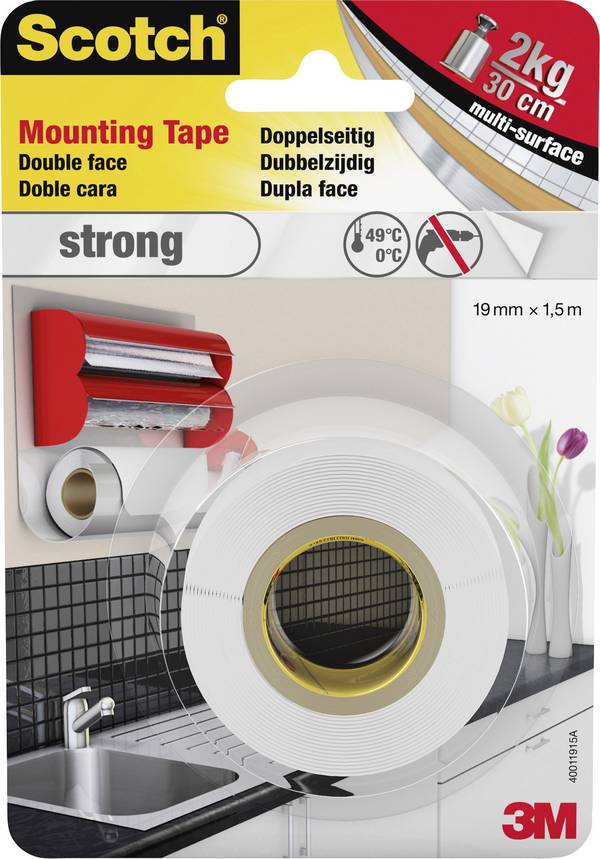 3M Fix INTERIOR doppelseitiges Klebeband