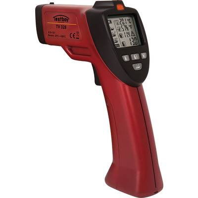 Testboy TV 328 Infrarot-Thermometer  kalibriert (ISO) Optik 12:1 -20 - +350 °C 