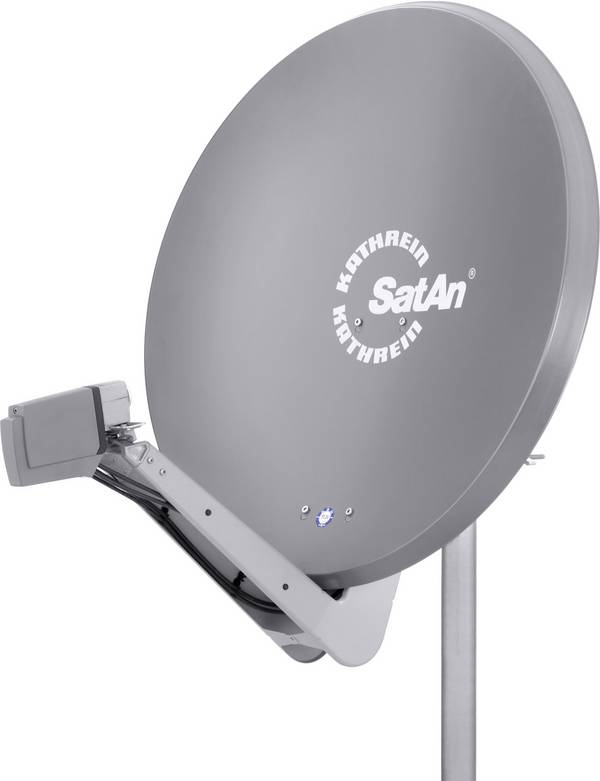 Kathrein CAS 90gr SAT Antenne 90 cm Reflektormaterial: Aluminium Grau