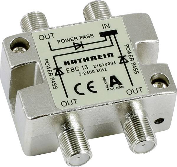 Kathrein EBC 13 SAT-Verteiler 3-fach 5 - 2400 MHz
