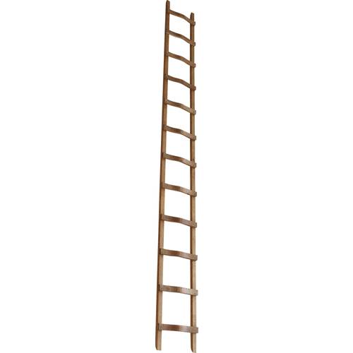 MUNK Günzburger Steigtechnik 33124 Holz Dachleiter Braun 10.6 kg