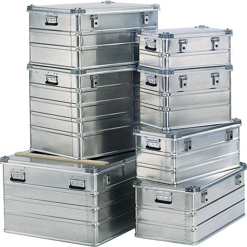 MUNK Günzburger Steigtechnik 11138 Transportkiste Aluminium (L x B x H) 782 x 379 x 385 mm