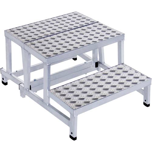 Thumbnail - MUNK Günzburger Steigtechnik 50411 Aluminium Treppe Erweiterunsmodul Arbeitshöhe (max.): 2.4 m Silber 3.5 kg