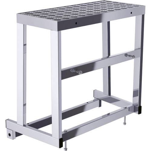 MUNK Günzburger Steigtechnik 50412 Aluminium Treppe Erweiterunsmodul Arbeitshöhe (max.): 2.6 m Silber 4.2 kg