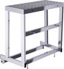 MUNK Günzburger Steigtechnik 50412 Aluminium Treppe Erweiterunsmodul Arbeitshöhe (max.): 2.6 m Silber 4.2 kg