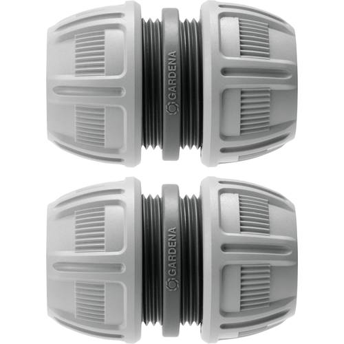 Thumbnail - GARDENA 18280-20 neu Kunststoff Schlauch-Reparaturstück 13 mm (1/2) Ø 2er Set