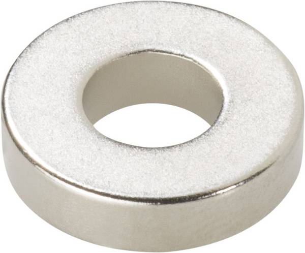 TERRAMAG® S-35/150 Permanent-Magnet Ring (Ø x H) 16.5 mm x 4 mm NdFeB 1.22 T 1.17 T (min) Grenztemperatur (max.): 150 °C