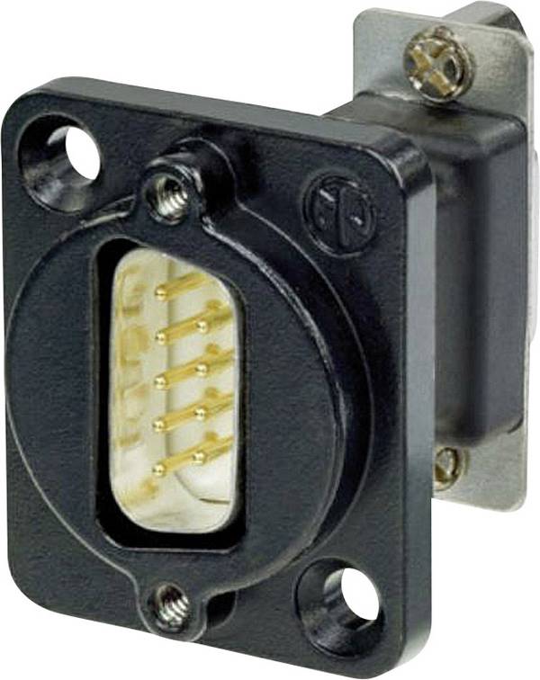 Neutrik NADB9MF-B D-SUB Adapter D-SUB-Stecker 9pol. - D-SUB-Buchse 9pol. 1 St.