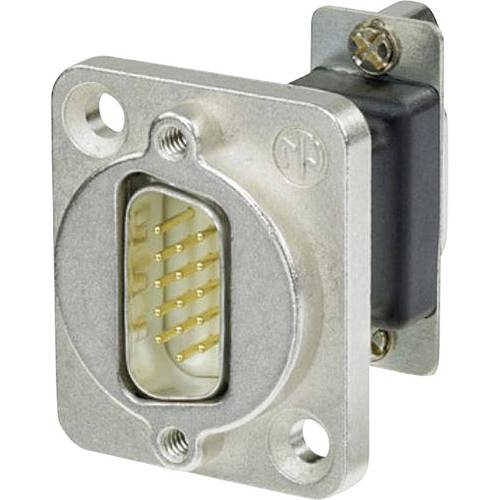 Thumbnail - Neutrik NADB15MF D-SUB Adapter D-SUB-Stecker 15pol. - D-SUB-Buchse 15pol. 1 St.