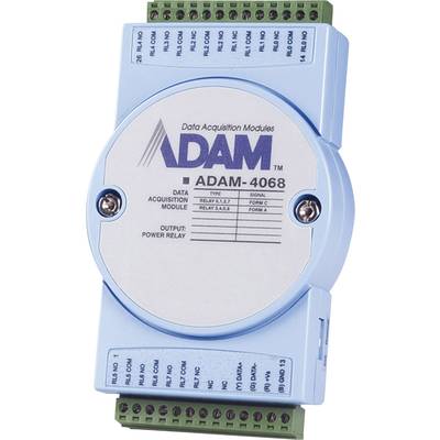 Advantech ADAM-4068 Ausgangsmodul DI/O, Relais  Anzahl Ausgänge: 8 x  12 V/DC, 24 V/DC