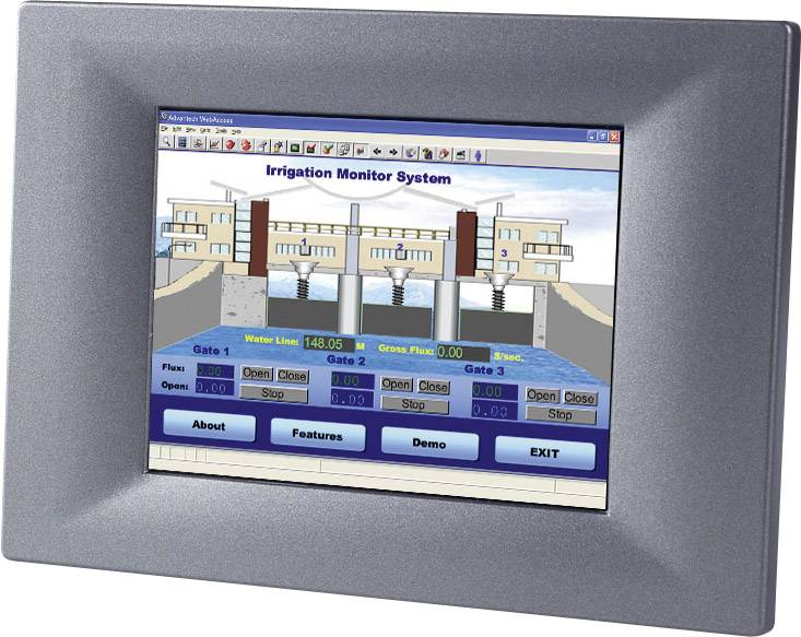 ADVANTECH Touch-Panel RS-485 Advantech TPC-31T 12 V/DC, 24 V/DC