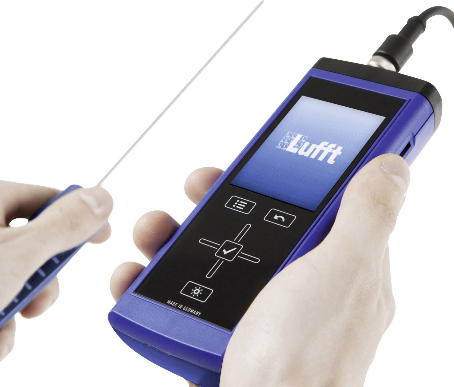 Teploměr Lufft 5810.10 5810.10, -150 - +450 °C, typ senzoru Pt100, Kalibrováno dle: DAkkS