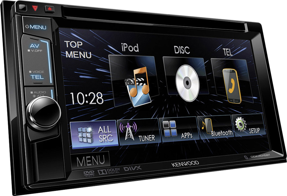 Kenwood DDX4015DAB DoppelDIN Moniceiver DAB+ Tuner