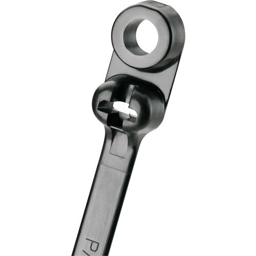 Panduit BC2S-S10-C0 BC2S-S10-C0 Kabelbinder 216 mm 4.70 mm Schwarz mit Befestigungsöse 1 St.