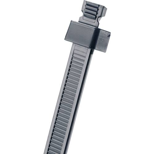 Panduit SST2S-C0 SST2S-C0 Kabelbinder 172 mm 4.60 mm Schwarz für Einlochmontage 1 St.