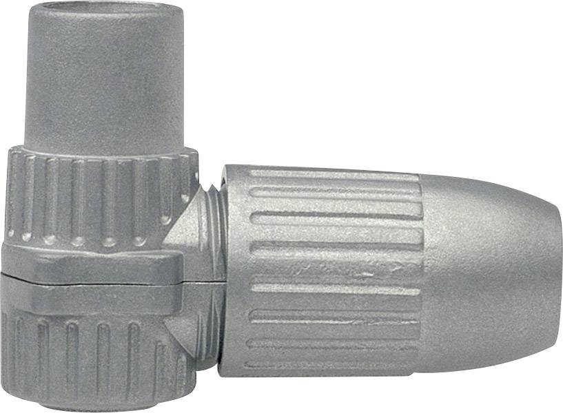 AXING Koax-IEC-Winkelkupplung Kabel-Durchmesser: 6.8 mm