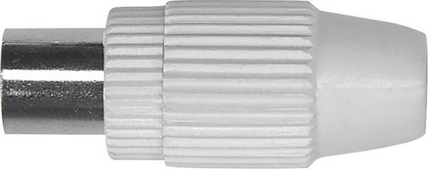 Axing CKK 1-00 Koax-Kupplung  Anschlüsse: Koax-Buchse IEC Kabel-Durchmesser: 6.8 mm 1 St.