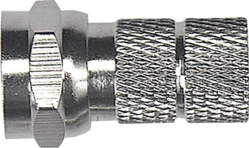 AXING F-Stecker Kabel-Durchmesser: 6.5 mm