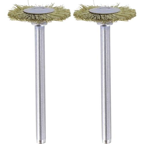 Dremel Messingbürste 535 535 Schaft-Ø 3.2 mm 26150535JA 2 St.
