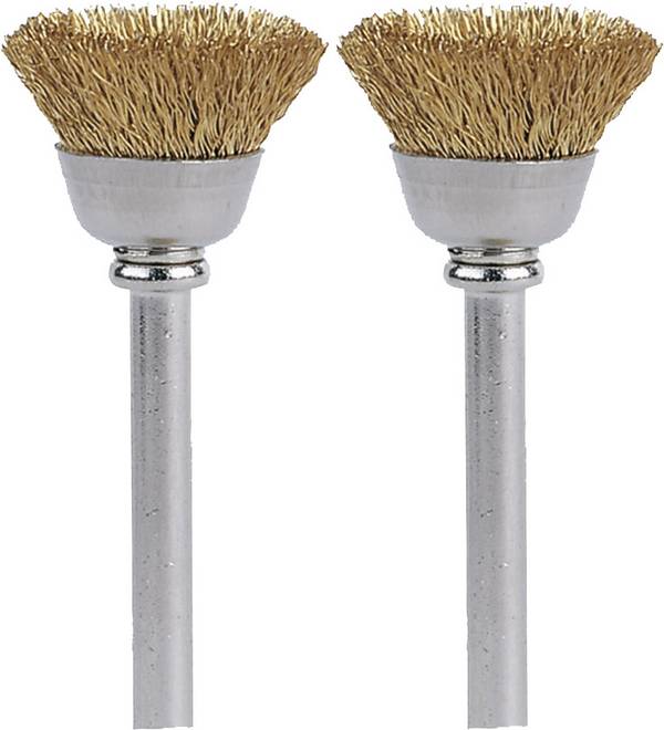 Dremel Messingbürste 536 536 Schaft-Ø 3.2 mm 26150536JA 2 St.