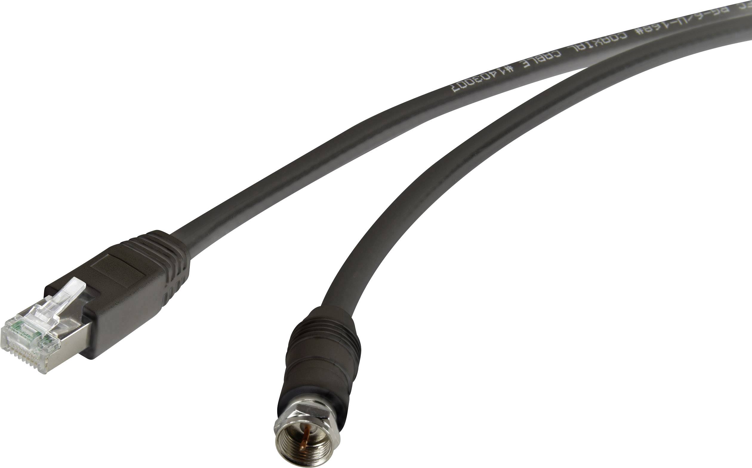 SpeaKa Professional F-Stecker über Netzwerkkabel RJ45 30 m-2