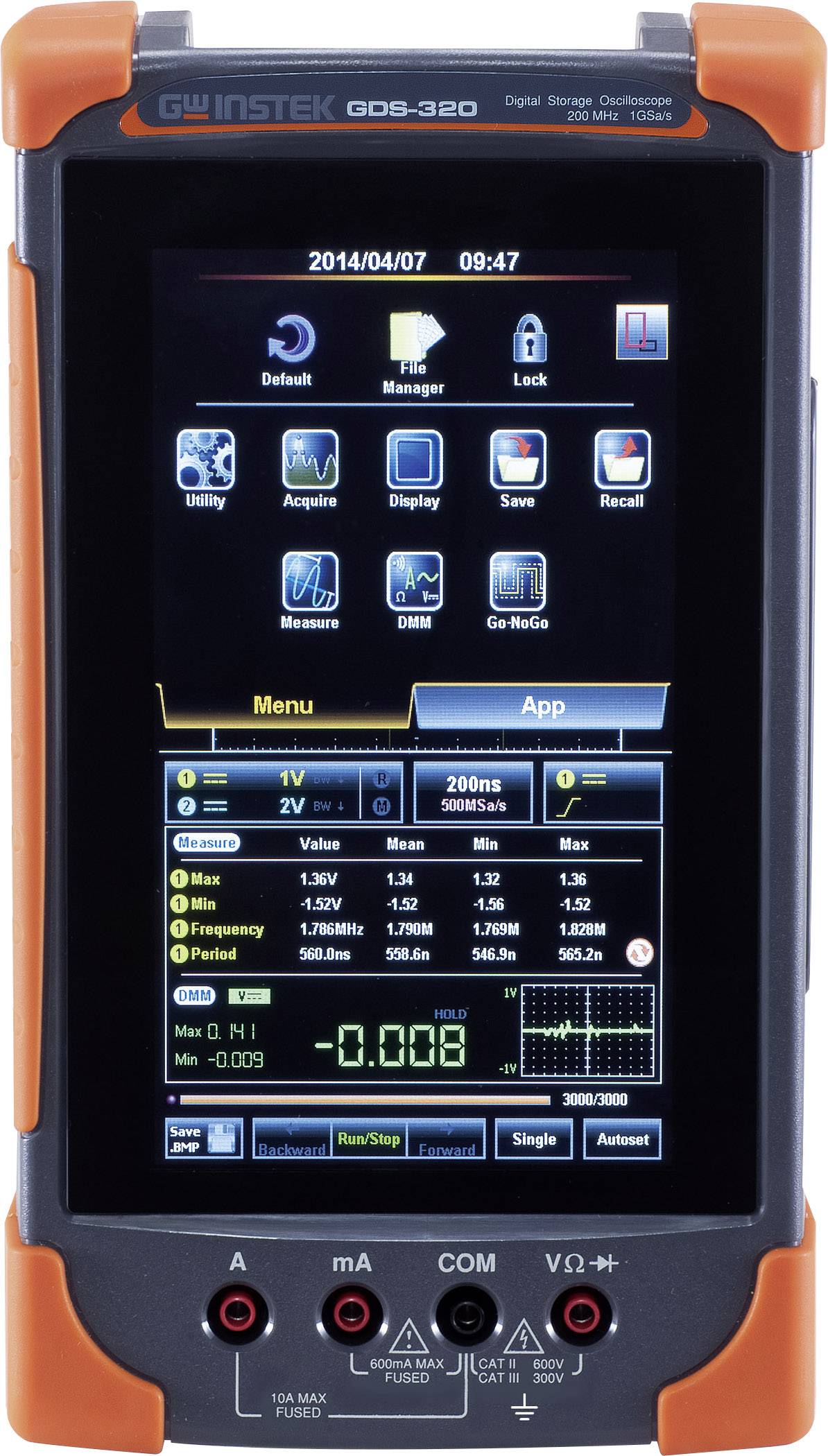 Drei verschiedene Arten von Tastköpfen