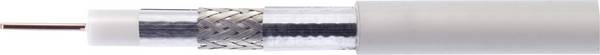 Kathrein 21510011 Koaxialkabel Außen-Durchmesser: 6.90 mm 75 Ω 120 dB Weiß Meterware