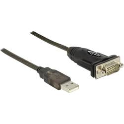USB / sériový adaptér USB 1.1 Delock 62582 1.50 m, čierna