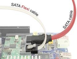 SATA-Kabel Delock SATA III -> SATA St/St 0.20m FLEXI weiß-4