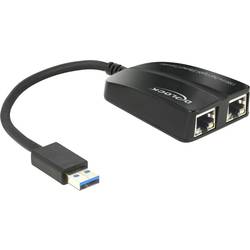 Sieťový adaptér 1 GBit/s Delock 62583 USB 3.2 Gen 1 (USB 3.0), LAN (10/100/1000 Mbit / s)