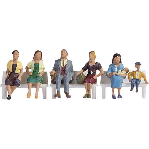 NOCH H0 Sitzende 15533 Bemalt, Sitzend