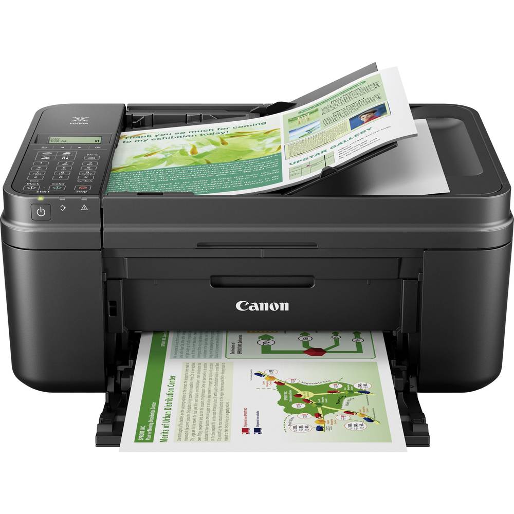 Canon PIXMA MX495 Tintenstrahl-Multifunktionsdrucker A4 Drucker, Fax, Kopierer, Scanner ADF canon drucker mx495