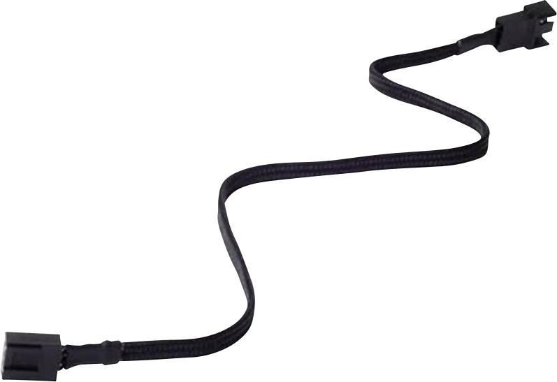 SilverStone CPF03 - Verlängerungskabel für Lüfterspannungsversorgung - 4-polig PWM (W) zu 4-polig PWM (M) - 30 cm - Schw-1