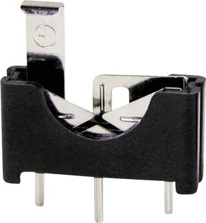 Durchsteckmontage THT L x MPD BS-2450 Knopfzellenhalter 1x CR 2450 Horizontal