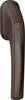 FG 350 E FUFT50040B Funk-Fenstergriff Braun ABUS Professional, ABUS Secvest
