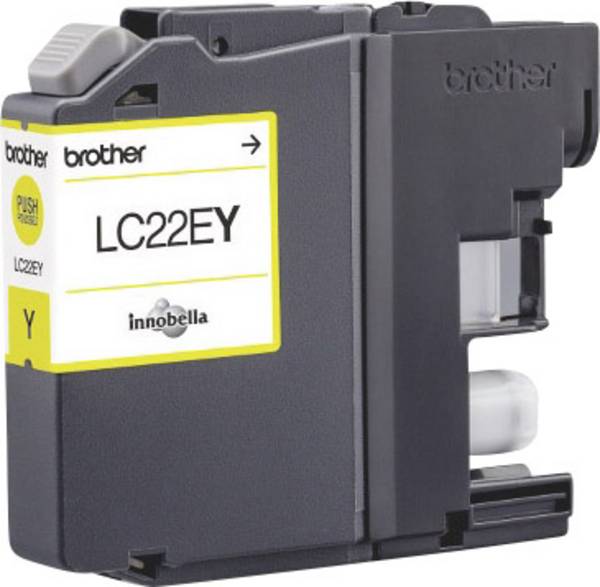 Brother Druckerpatrone LC-22EY Original  Gelb LC-22 E Y
