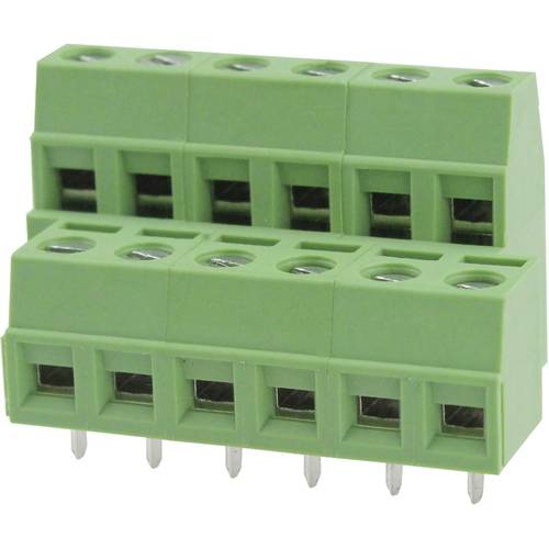 Degson DG127A-5.08-04P-14-00AH Schraubklemmblock 2.08 mm² Polzahl 4 Grün 1 St.