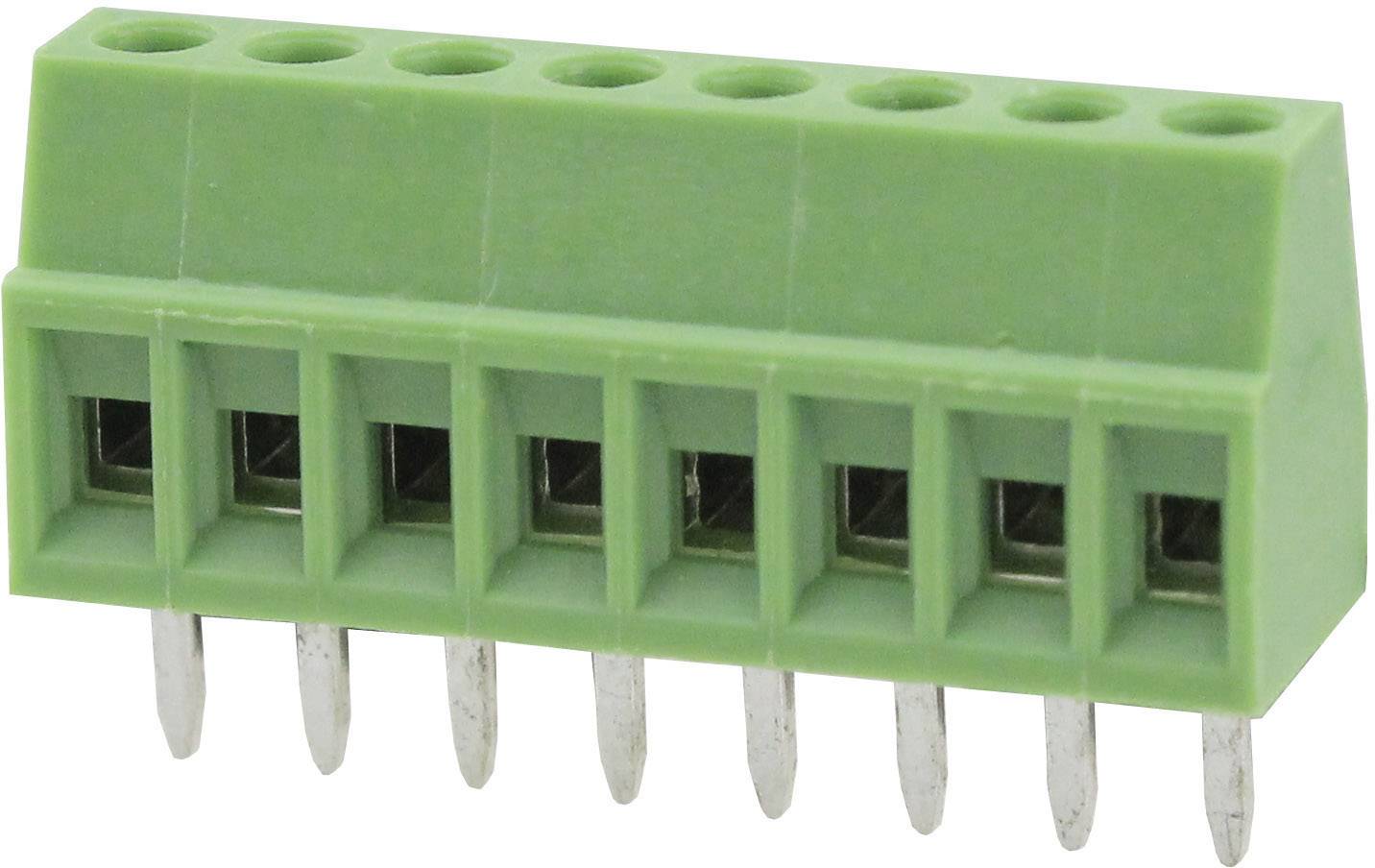 Thumbnail - Degson DG308-2.54-04P-14-00AH-1 Schraubklemmblock 0.82 mm² Polzahl 4 Grün 1 St.